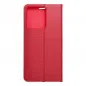 XIAOMI Redmi Note 13 4G Wallet Cases LUNA Book Gold Elegant  Red 