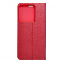 XIAOMI Redmi Note 13 Pro 5G Wallet Cases LUNA Book Gold Elegant  Red 