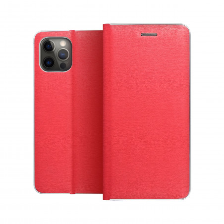 XIAOMI Redmi Note 13 Pro Plus 5G Wallet Cases LUNA Book Gold Elegant  Red 