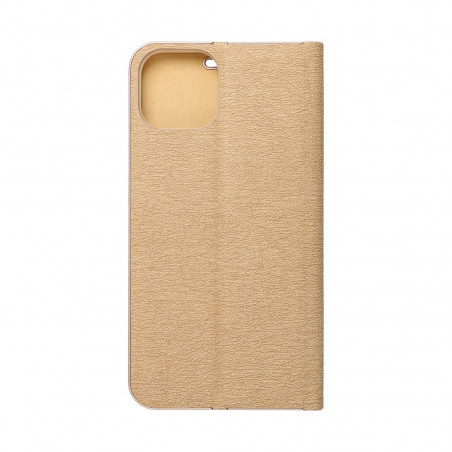 XIAOMI Redmi Note 13 Pro Plus 5G Wallet Cases LUNA Book Gold Elegant  Gold 