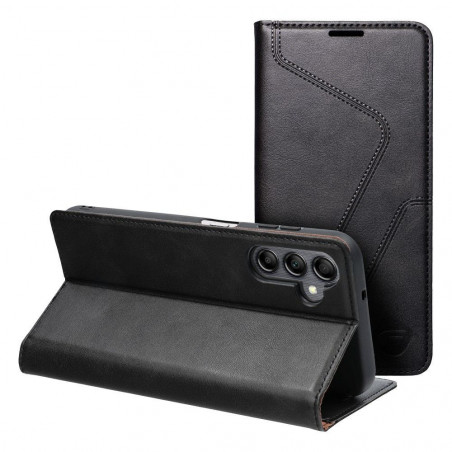 Samsung Galaxy A14 LTE Wallet Cases Forcell F-PROTECT RFID Blocker Book Elegant  Black