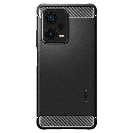 XIAOMI Redmi Note 12 Pro Plus 5G Case Spigen Armor Carbon Fibre, Elegant  Black