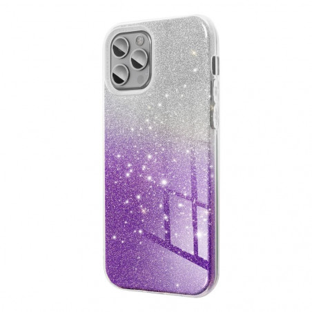 Samsung Galaxy A03s Case Shining clear/violet