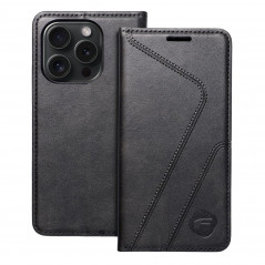 XIAOMI Redmi Note 13 4G Wallet Cases Forcell F-PROTECT RFID Blocker Book Elegant  Black 