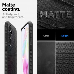 Samsung Galaxy A35 Case Spigen  Liquid Air Matte black 