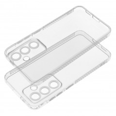 Samsung Galaxy A14 LTE Case Clear 1.5 mm GRID Transparent 