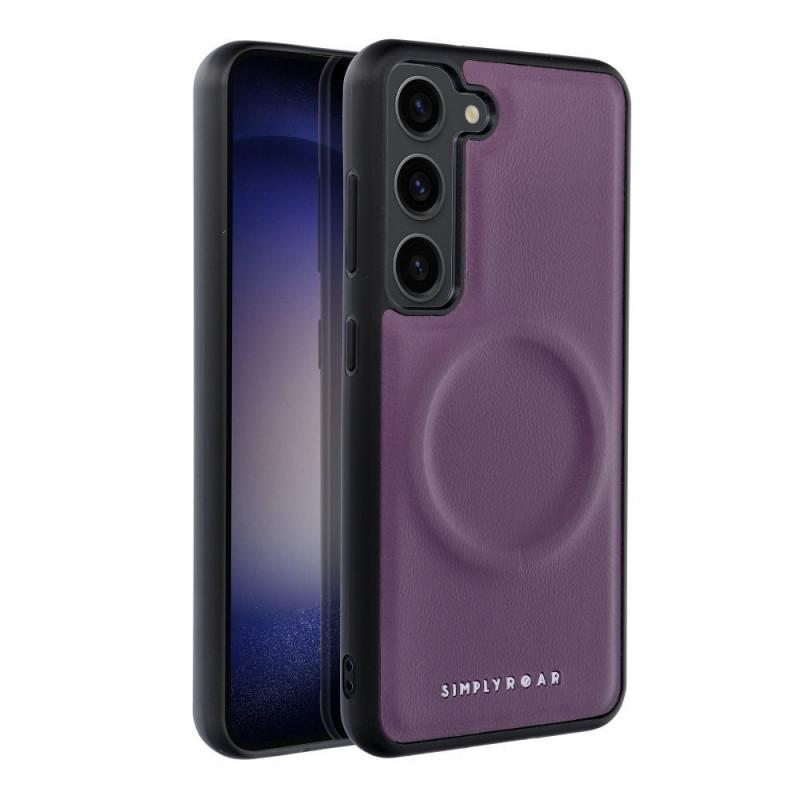 Samsung Galaxy A35 Case Roar Mag Morning Elegant  MagSAFE  Purple 