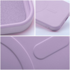 Apple iPhone 14 Plus Case Silicone Mag Cover MagSAFE  Purple 