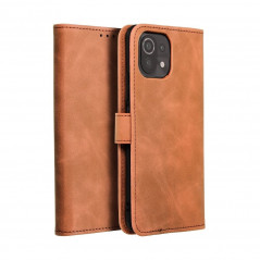 XIAOMI Mi 11 Lite Wallet Cases TENDER Book Brown 