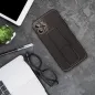 Apple iPhone 11 Case LEATHER Case Kickstand Black 