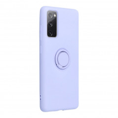 Samsung Galaxy S20 FE 5G Case Silicone ring Violet 