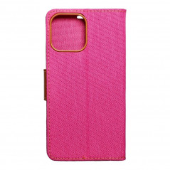 Apple iPhone 13 Pro Max Wallet Cases CANVAS Book Pink 