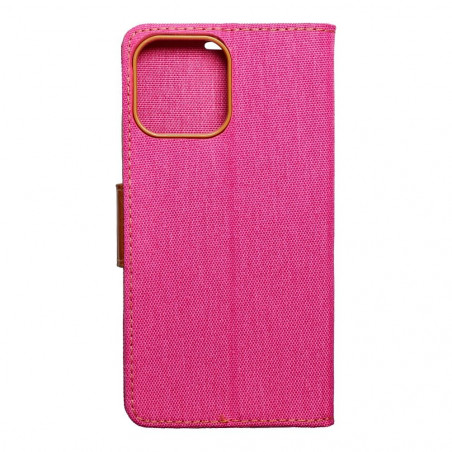 Apple iPhone 13 Pro Max Wallet Cases CANVAS Book Pink