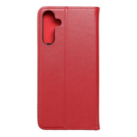 Samsung Galaxy A15 LTE Wallet Cases Leather case SMART PRO Elegant  Claret 