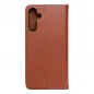 Samsung Galaxy A15 LTE Wallet Cases Leather case SMART PRO Elegant  Brown 