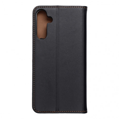 Samsung Galaxy A15 LTE Wallet Cases Leather case SMART PRO Elegant  Black 