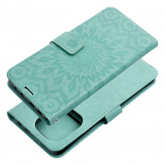 XIAOMI Redmi Note 13 4G Wallet Cases MEZZO Book Mandala  Green 