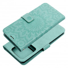 XIAOMI Redmi Note 13 Pro 5G Wallet Cases MEZZO Book Mandala  Green 