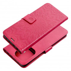 XIAOMI Redmi Note 13 4G Wallet Cases MEZZO Book Mandala  Magenta 