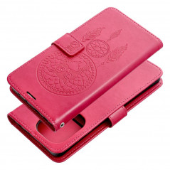 XIAOMI Redmi Note 13 4G Wallet Cases MEZZO Book Dreamcatcher  Magenta 