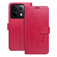 XIAOMI Redmi Note 13 Pro 5G Wallet Cases MEZZO Book Dreamcatcher  Magenta 