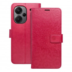 XIAOMI Redmi Note 13 Pro Plus 5G Wallet Cases MEZZO Book Mandala  Magenta 