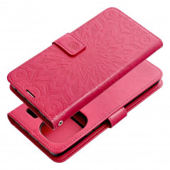 XIAOMI Redmi Note 13 Pro Plus 5G Wallet Cases MEZZO Book Mandala  Magenta 