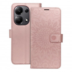 XIAOMI Redmi Note 13 Pro 4G Wallet Cases MEZZO Book Mandala  Rose gold 