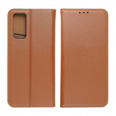 XIAOMI Redmi Note 12 5G Wallet Cases Leather case SMART PRO Elegant  Brown 