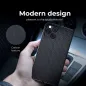 XIAOMI 13 Lite Wallet Cases LUNA Book Carbon Carbon Fibre, Elegant  Black 