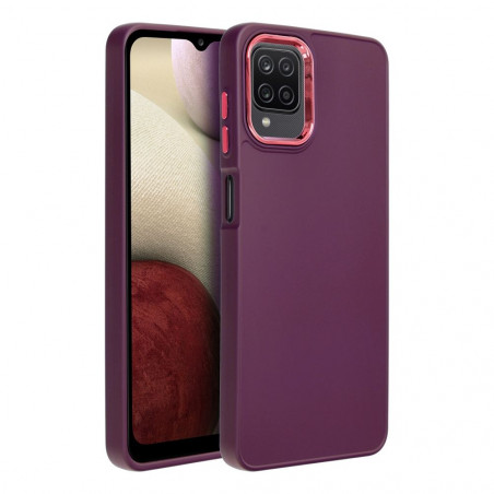 Samsung Galaxy A12 Case FRAME Elegant  Purple 