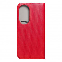 Honor 90 5G Wallet Cases Smart Case Book Red 