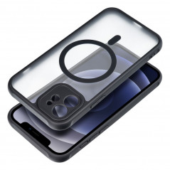 Apple iPhone 12 Case Matte Mag Cove MagSAFE  Black 