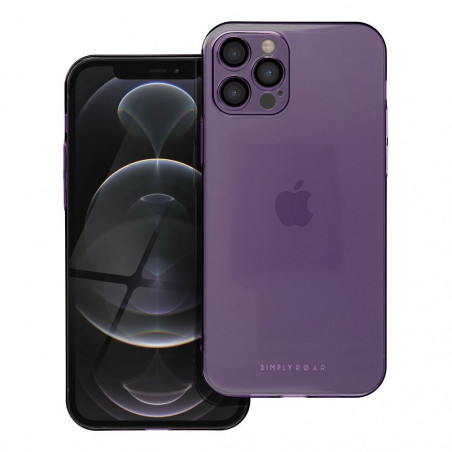 Apple iPhone 12 Pro Case Roar Pure Simple Fit  Purple 