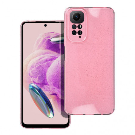 XIAOMI Redmi Note 12s Case CLEAR 2mm BLINK Pink 