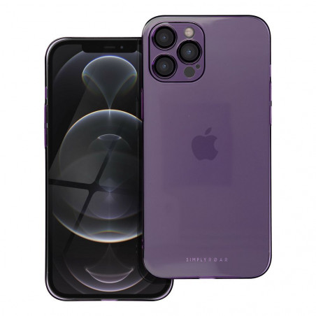 Apple iPhone 12 Pro Max Case Roar Pure Simple Fit  Purple 