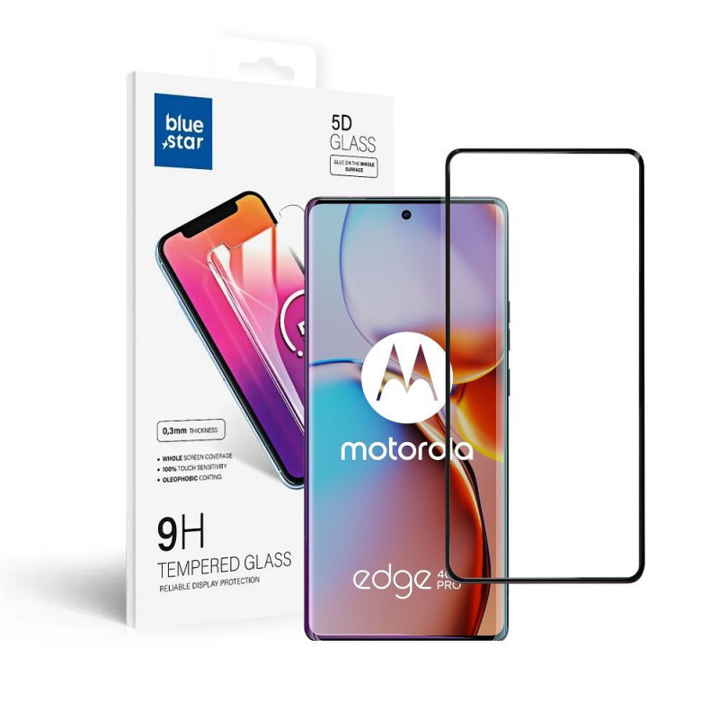 Motorola Edge 40 Pro 5G Tempered glass Blue Star 9H Transparent 