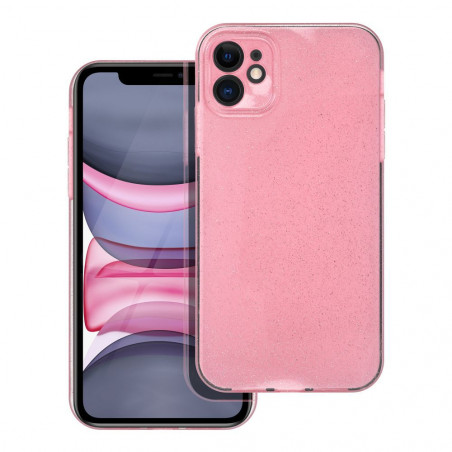 Apple iPhone 11 Case CLEAR 2mm BLINK Pink 