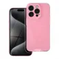 Apple iPhone 15 Pro Case CLEAR 2mm BLINK Pink 