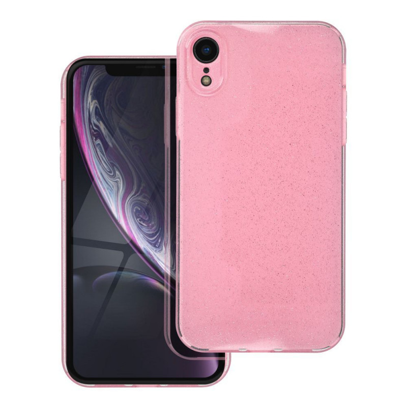 Apple iPhone XR Case CLEAR 2mm BLINK Pink 