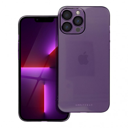 Apple iPhone 13 Pro Max Case Roar Pure Simple Fit  Purple 