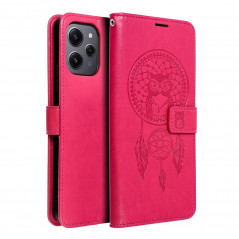 XIAOMI Redmi 12 Wallet Cases MEZZO Book Dreamcatcher  Magenta 