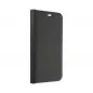 Apple iPhone 15 Pro Wallet Cases LUNA Book Carbon Carbon Fibre, Elegant  Black 