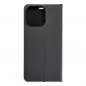 Apple iPhone 15 Pro Max Wallet Cases LUNA Book Carbon Carbon Fibre, Elegant  Black 