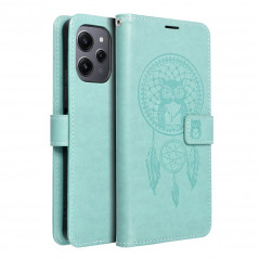 XIAOMI Redmi 12 Wallet Cases MEZZO Book Dreamcatcher  Green 