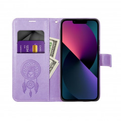 XIAOMI Redmi 12 Wallet Cases MEZZO Book Dreamcatcher  Purple 