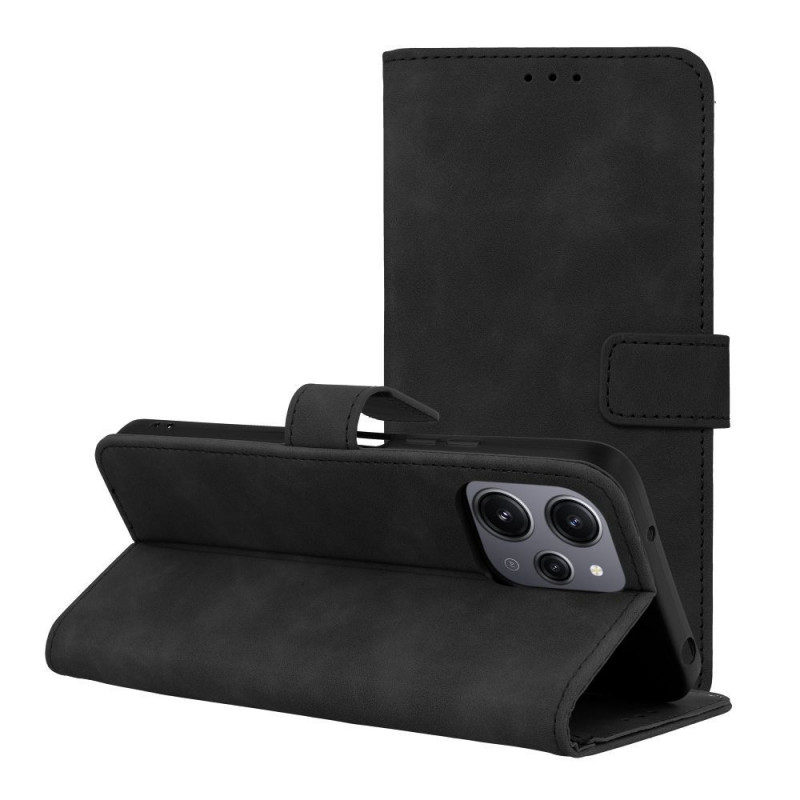 XIAOMI Redmi 12 Wallet Cases TENDER Book Black 