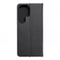 Samsung Galaxy S23 Ultra 5G Wallet Cases LUNA Book Carbon Carbon Fibre, Elegant  Black 