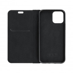 XIAOMI Redmi 12C Wallet Cases LUNA Book Carbon Carbon Fibre, Elegant  Black 