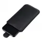 Slim Kora 2 for Apple iPhone 12 Pro Max FORCELL Case of 100% natural leather Black